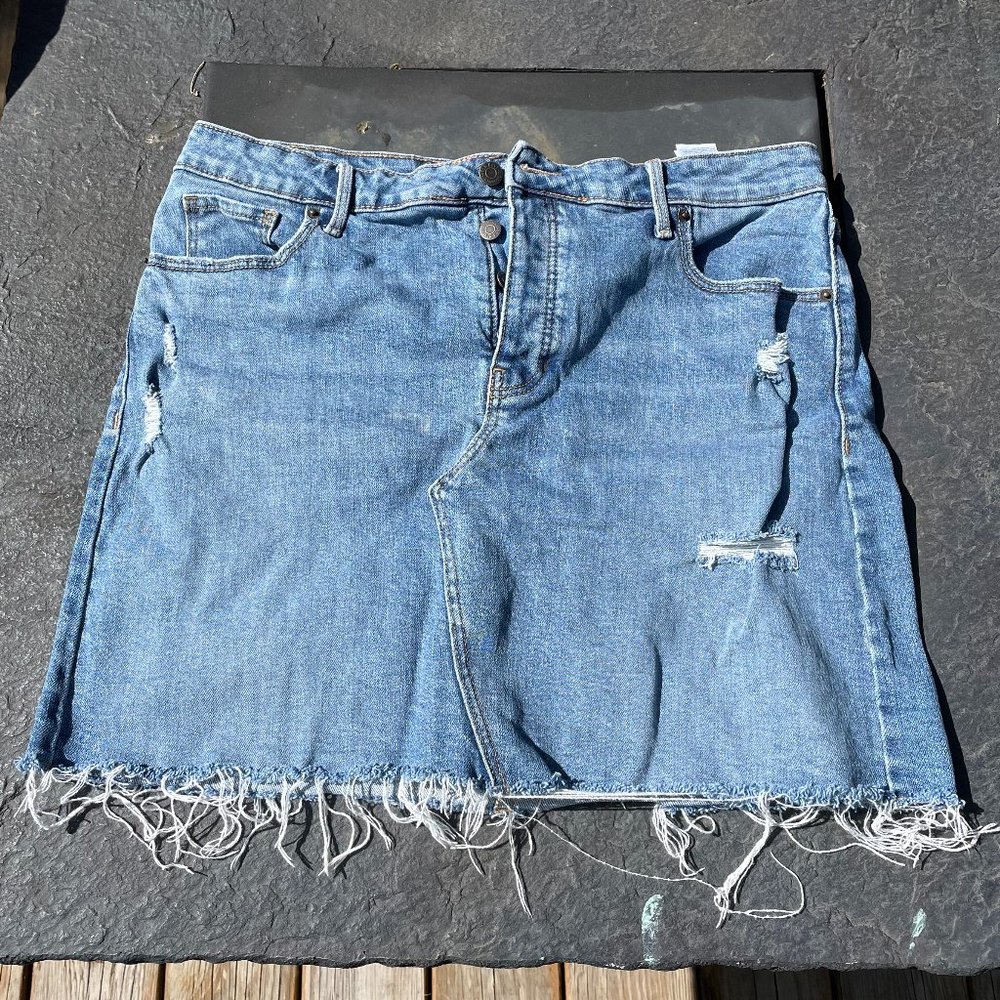 Old Navy Jean Mini Skirt